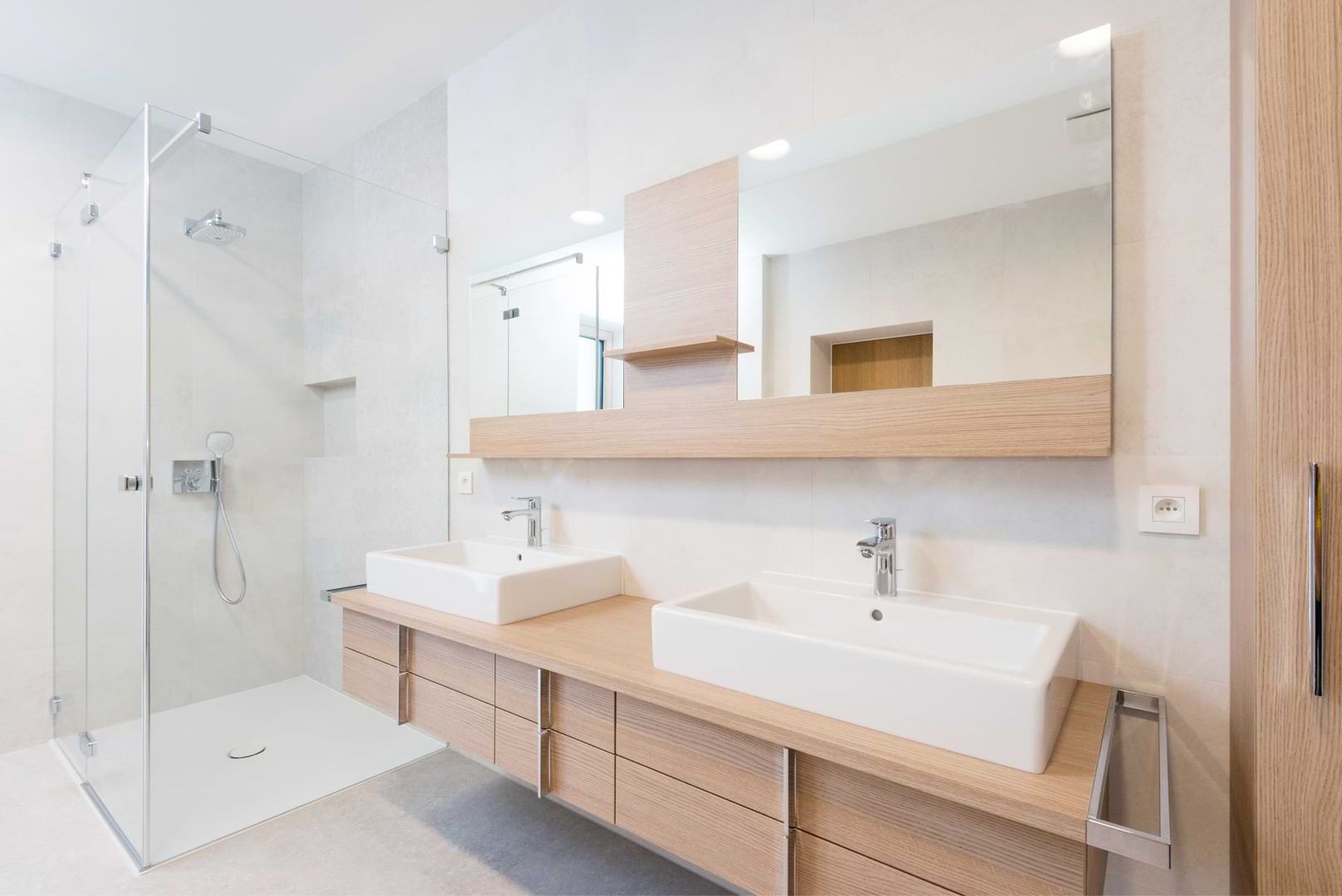 Ausgebautes Badezimmer